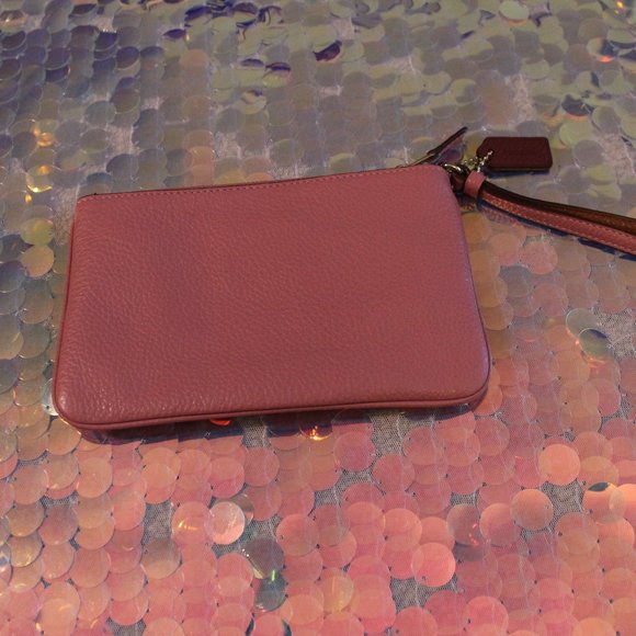 Large DISNEY X COACH Wristlet w/ Mini Mouse Motif - Picture 3 of 5